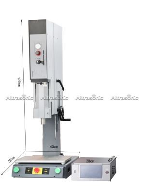 35 KHz-es ultrahangos műanyag hegesztő integrált rendszer ABS, PE, PP, PVC, PPS, ACETAL hegesztéshez